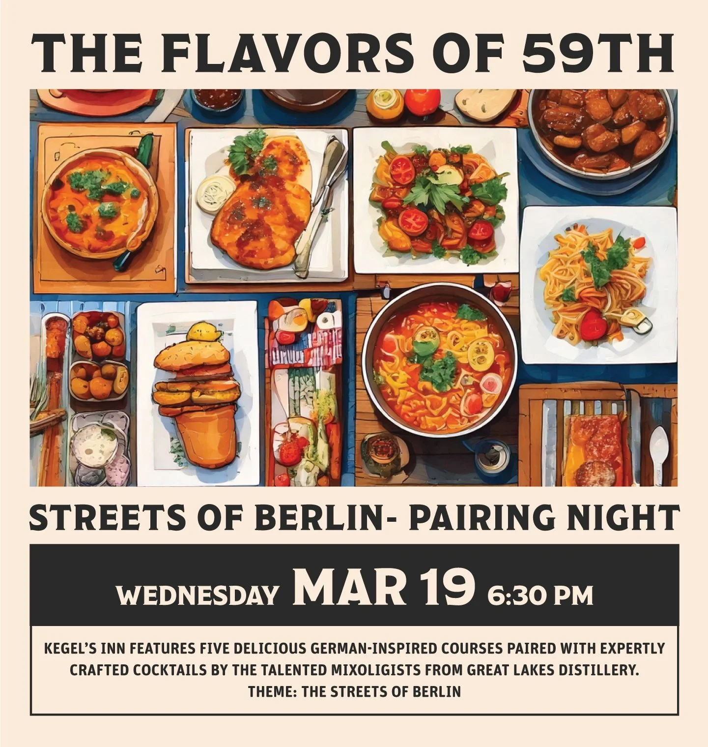 The Flavors of 59th - Streets of Berlin