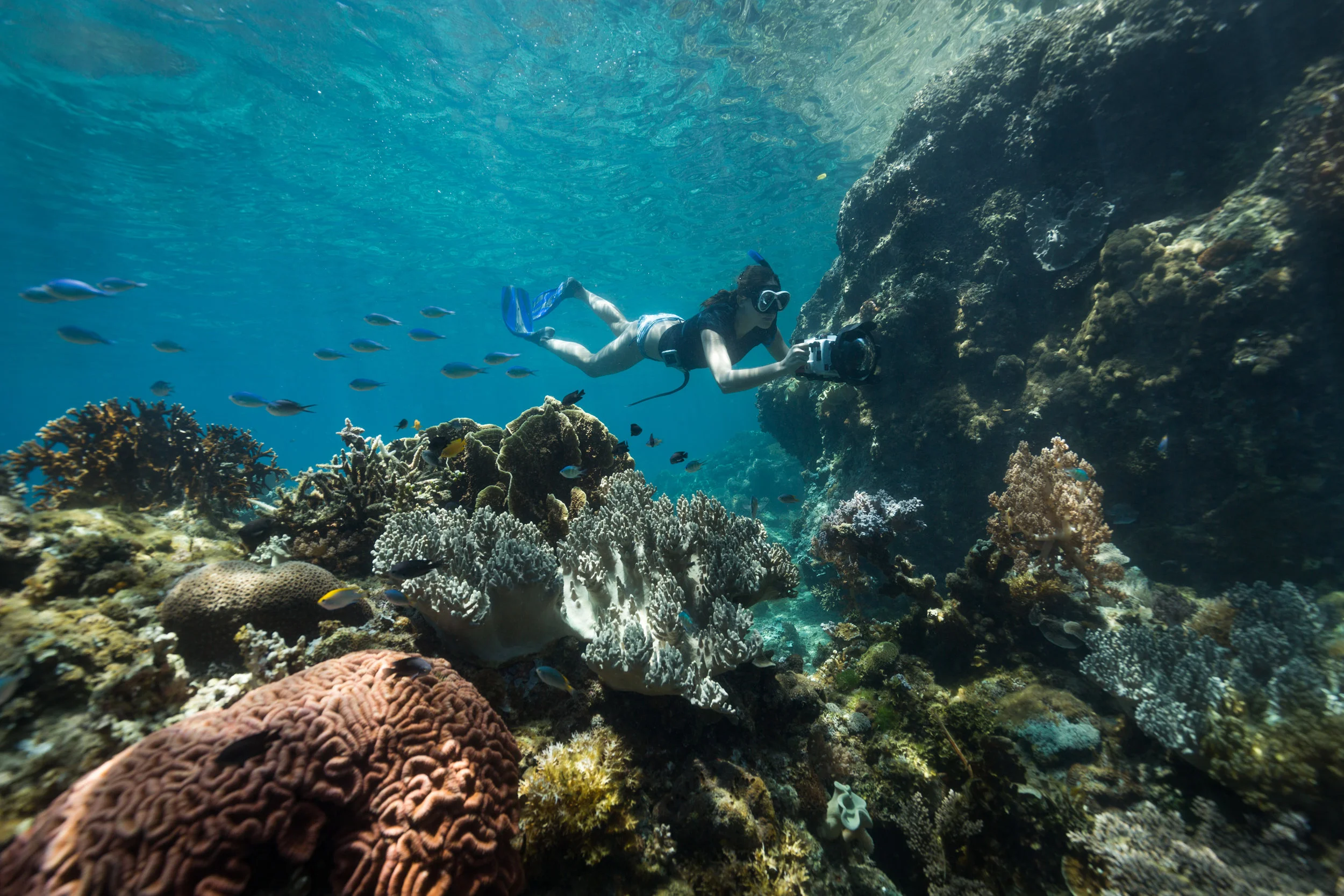 Co-Director Danielle Ryan filming in Limasawa, Philippines.