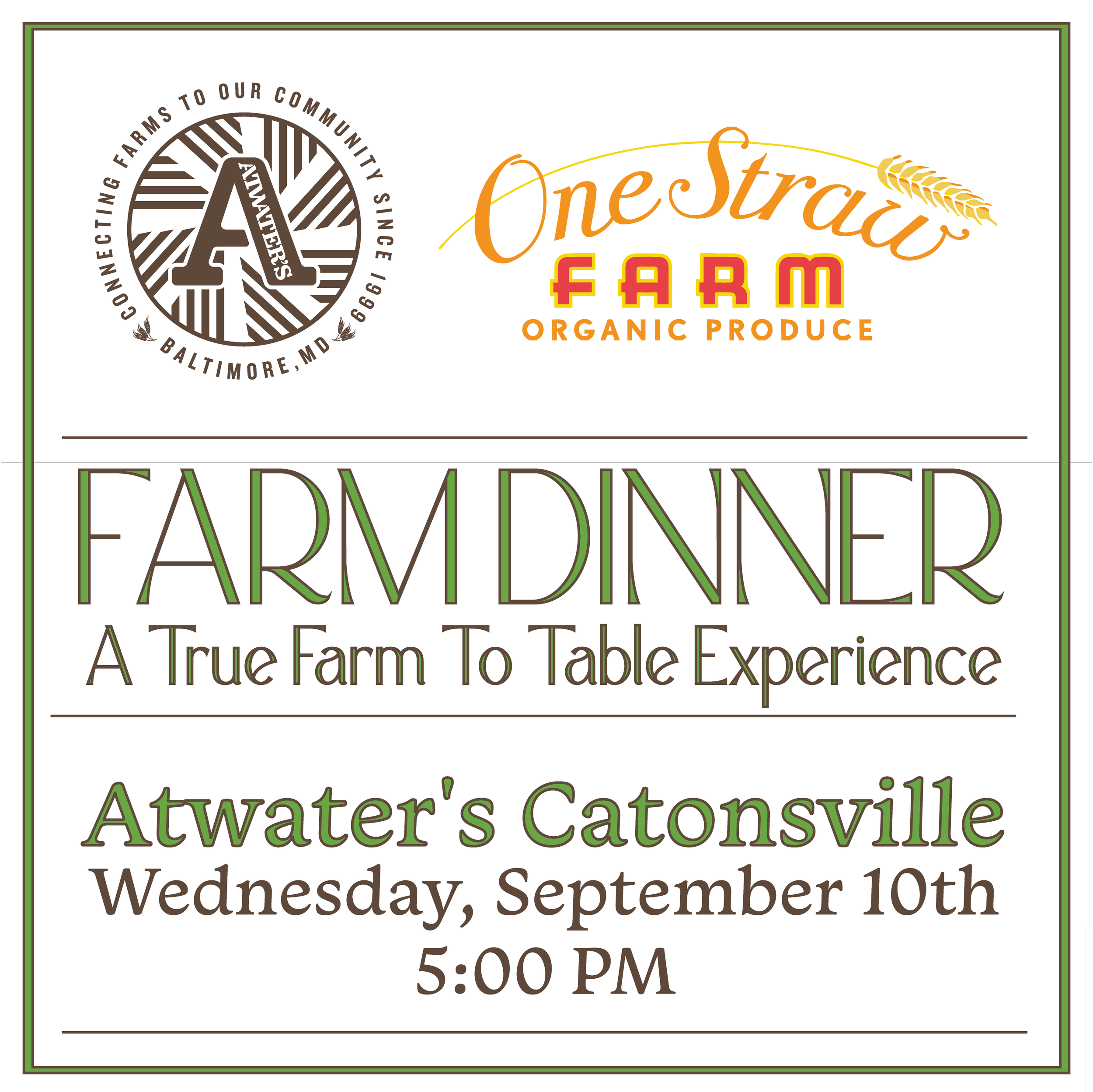 Farm Dinner