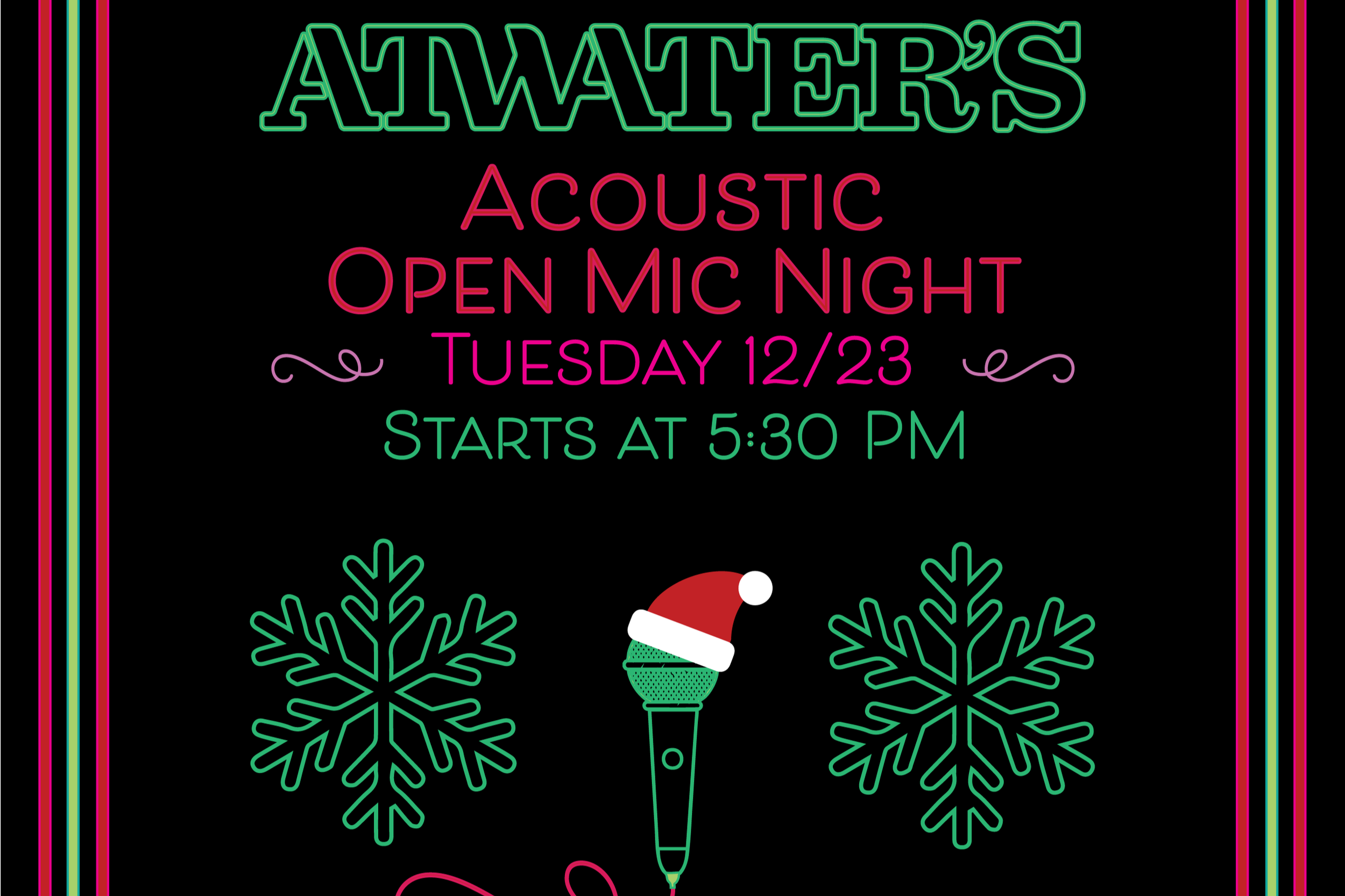 Open Mic Night - December