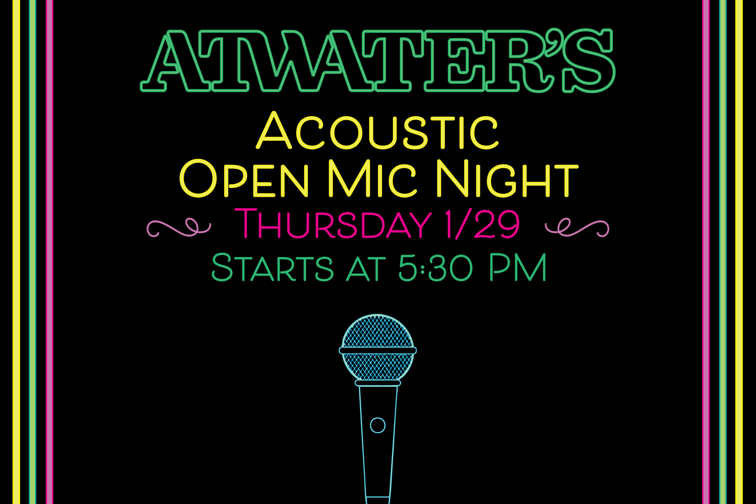 Open Mic Night - January