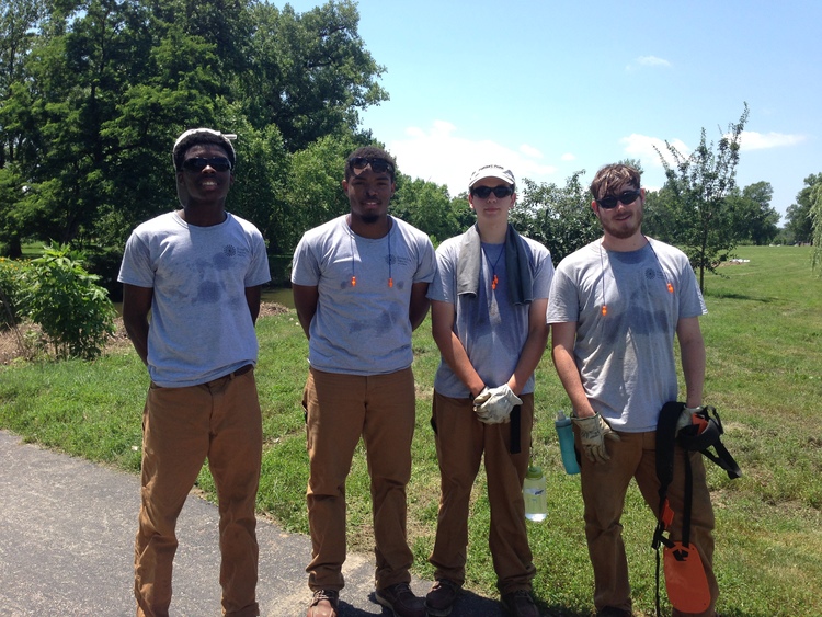 Nature Works crew members