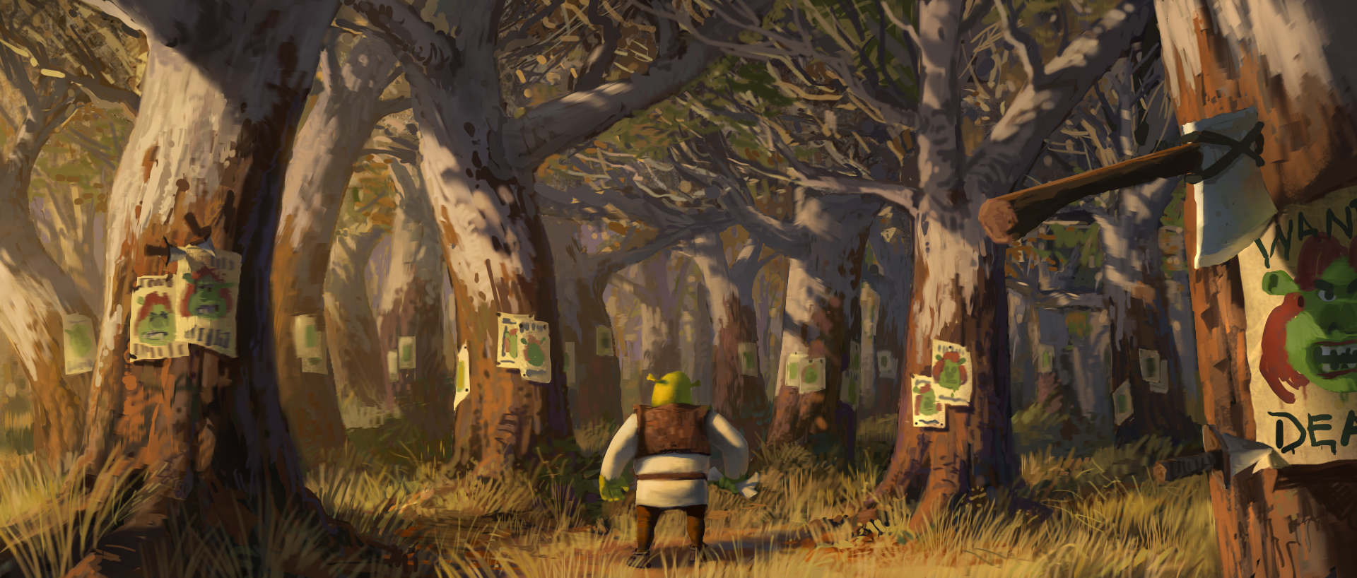  Shrek Forever After, DWA Color Key 