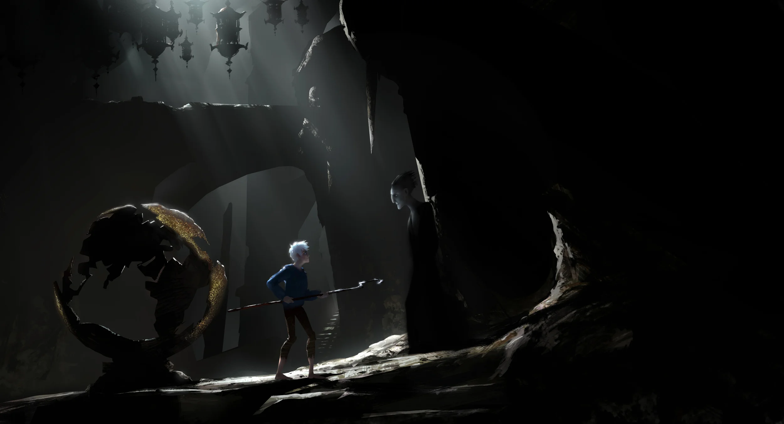 Rise of The Guardians, DWA Color key - Pitch's lair