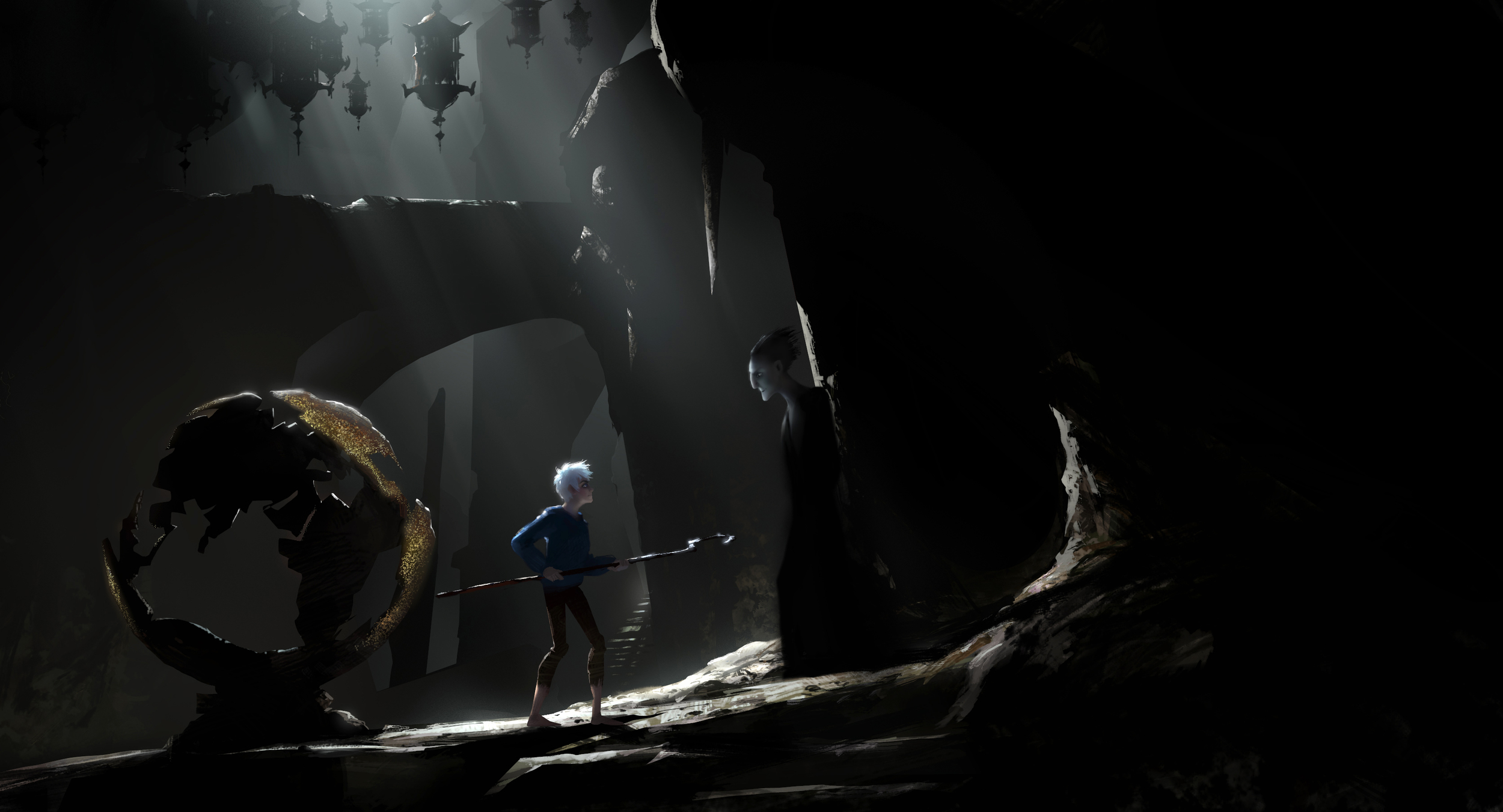  Rise of The Guardians, DWA Color key - Pitch's lair 