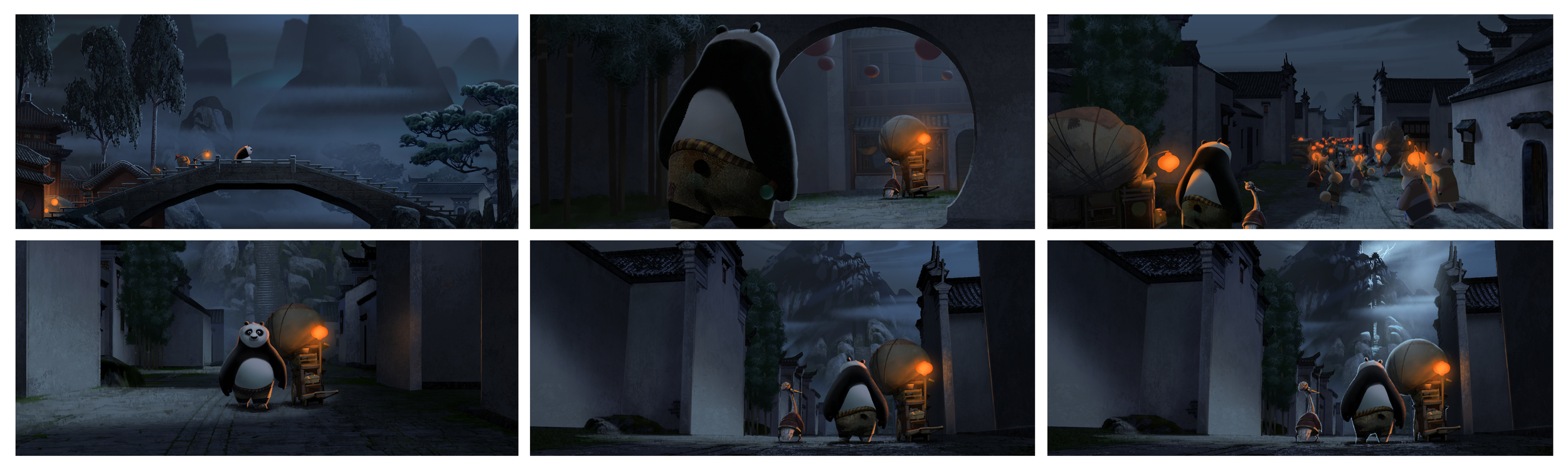  Kung Fu Panda, DWA Color keys 