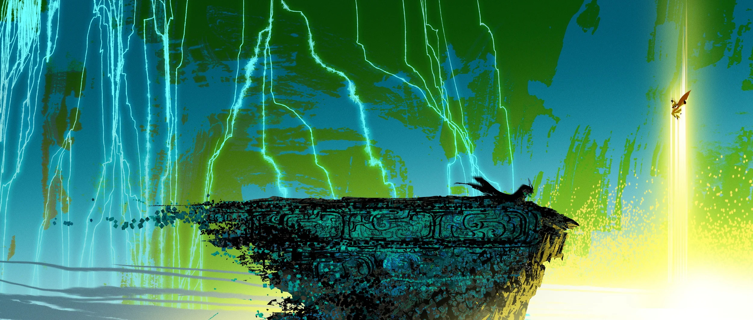 Kung Fu Panda 3, DWA Concept painting - Spirit Realm