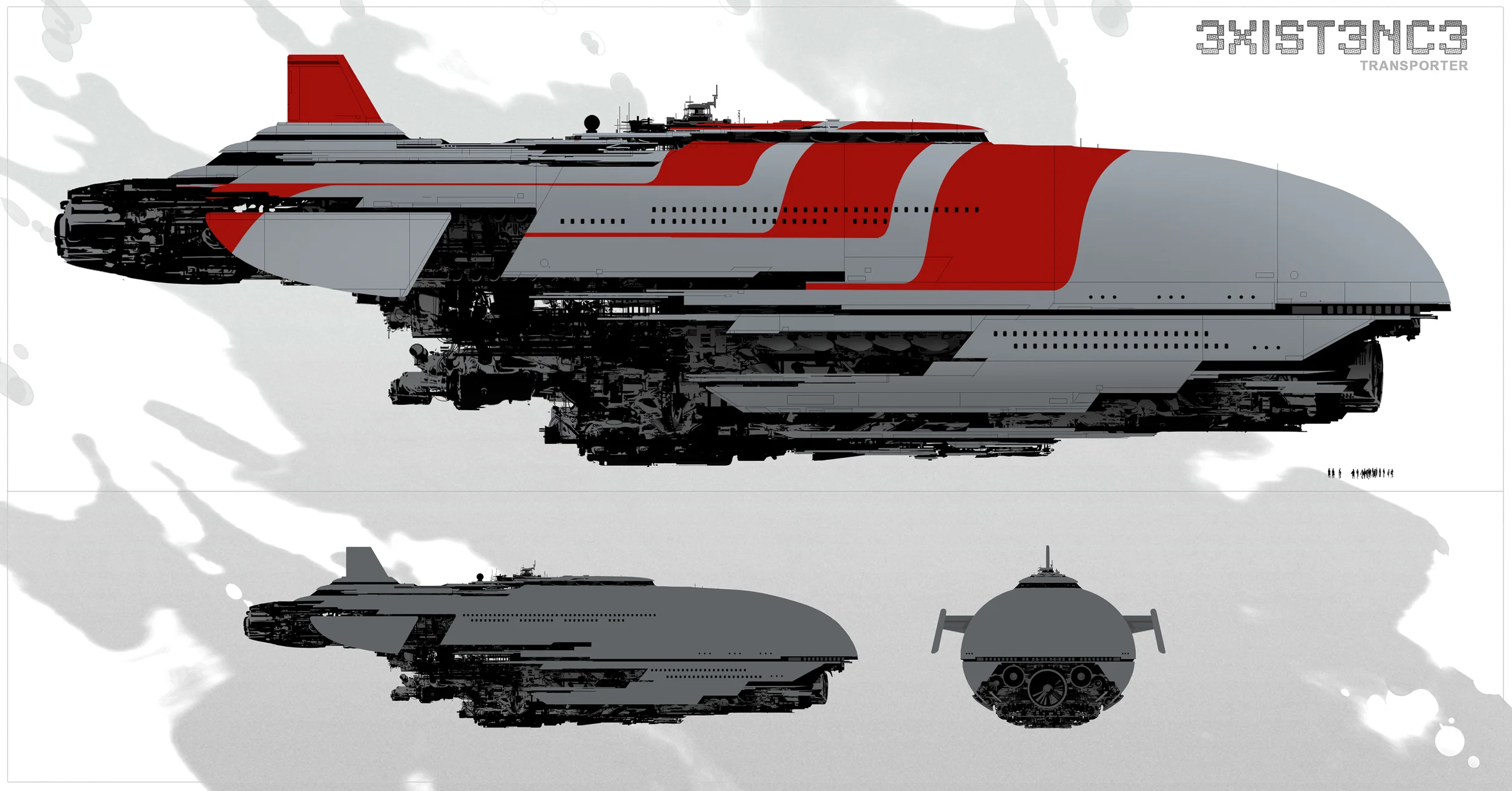 3XIST3NC3, Personal project "Transporter"