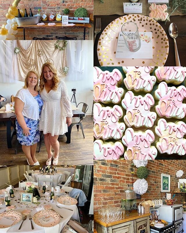 Did you know that we sometimes rent our space for small private events and parties? Last weekend, we had an adorable bridal soire&eacute;; tasty treats, coffee, fancy nibbles, and good company. ✨🥂✨ Interested in planning something special? Send us a