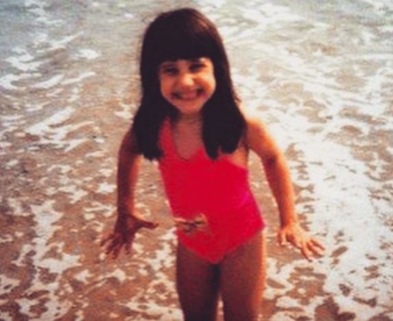 The author, age 6 or 7. 