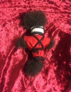 Figure 2: Authentic Voudou Doll Made of Spanish Moss and Stick
