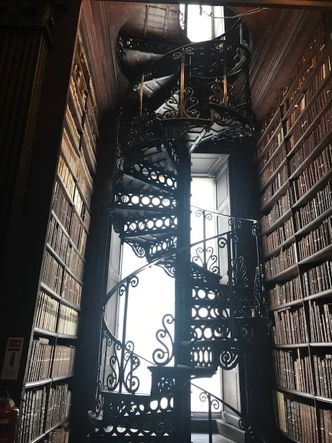The Long Room at Trinity College. 