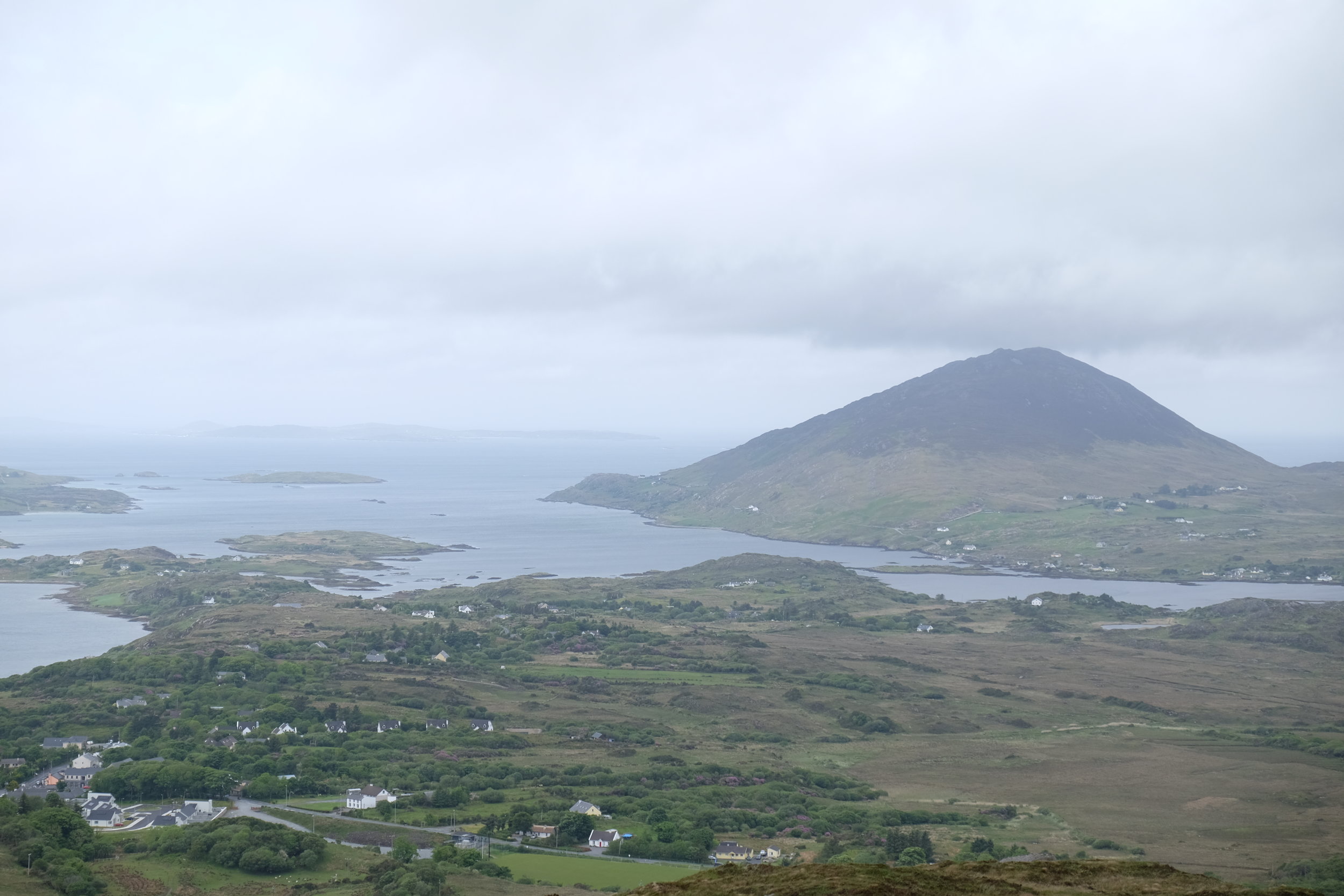 View atop Knocknarea. 