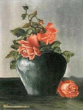 Still Life, Roses. Frida Kalho.