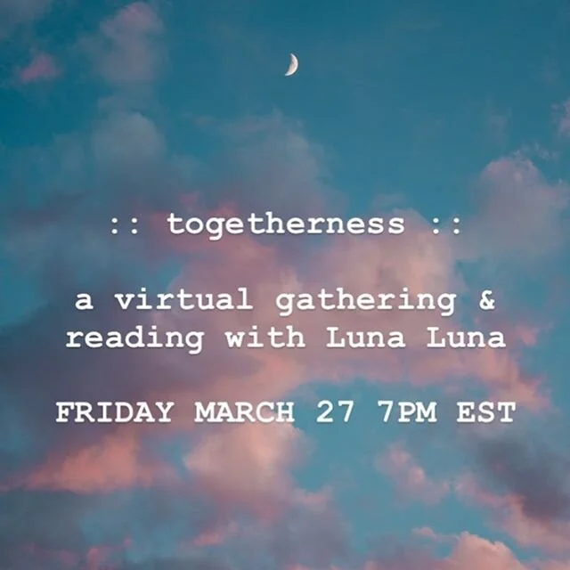 🤎JOIN US FOR A GET-TOGETHER: A VIRTUAL READING &amp; SHARING OF SELF-CARE &amp; WAYS TO HELP OTHERS IN CRISIS🤎
.
WHEN: Friday, March 27 @ 7PM EST (link to RSVP on Facebook for details; check back here for link in bio to link meet-up).
.
We&rsquo;ll be joined by editors @lisamariebasile @joannacvalente @kaileytedesco @tristamarieedwards, plus @erinkhar @thepoetnotarockstar @lezacantoral @stephanie.athena ✨