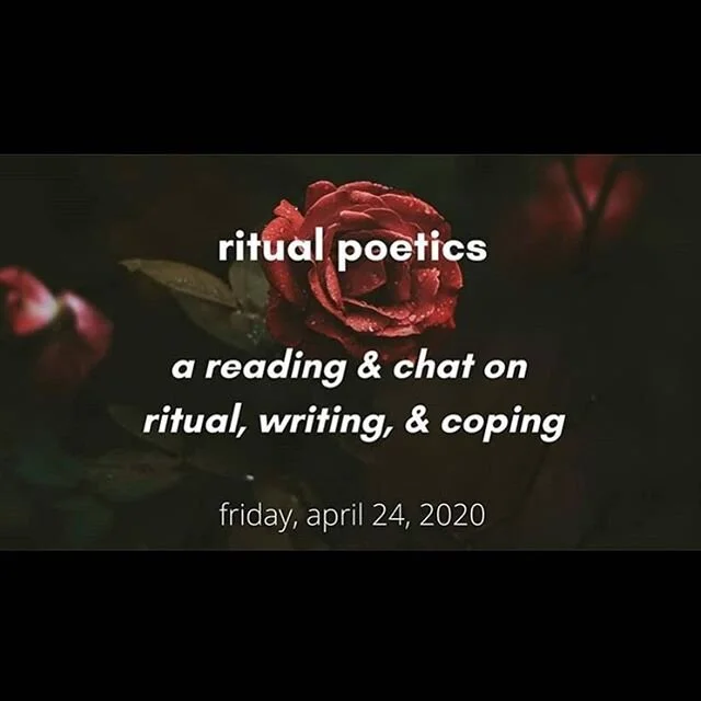 🌹Join us on Friday April 24 7pm EST for a gathering of music, poetry, and chat around ritual and magic during crisis.
.
🌹The goal is to create a safe and beautiful space to share ideas and engage in art and community. The event is on zoom and open to all. The link to RSVP and find all details is in our bio!
.
🌹We&rsquo;ll be including @authorjulietdiazz @the.glam.witch @baby_recklesss @joannacvalente @tess_in_the_city @quintanadarkling @anditalarico @lifestudies + our host, @lisamariebasile. There will also be a musical performance (cello!) from Xue if @sonophonix 🌹