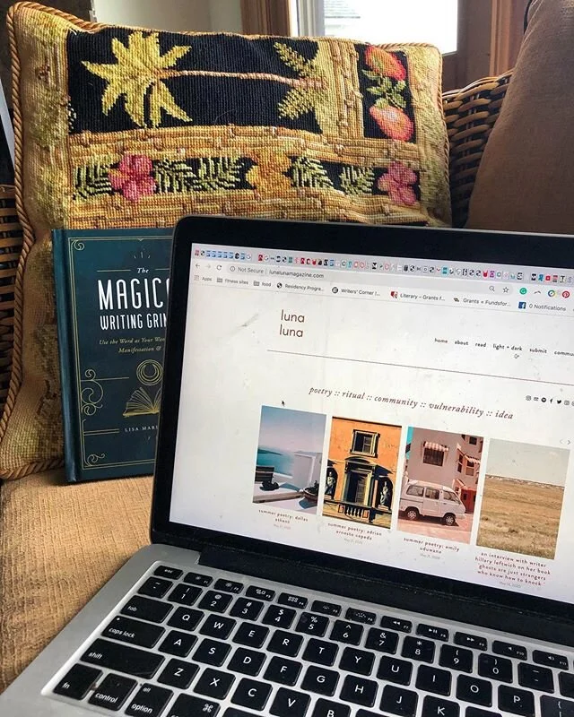 Luscious hungry excessive beautiful summer poems are being curated by our editor @lisamariebasile &mdash; and there are already a few on the site! We&rsquo;ve got @chixonthehud @thepoetnotarockstar @alldolledupbyem! All the summer poems can be found at lunalunamagazine.com