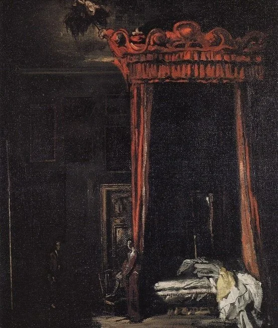 'The darkened bedroom' — poetry by Jessica Purdy