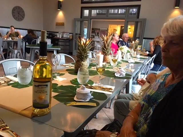 Vignoles is a fruity semi-dry wine, a good companion to summer seafood dishes.