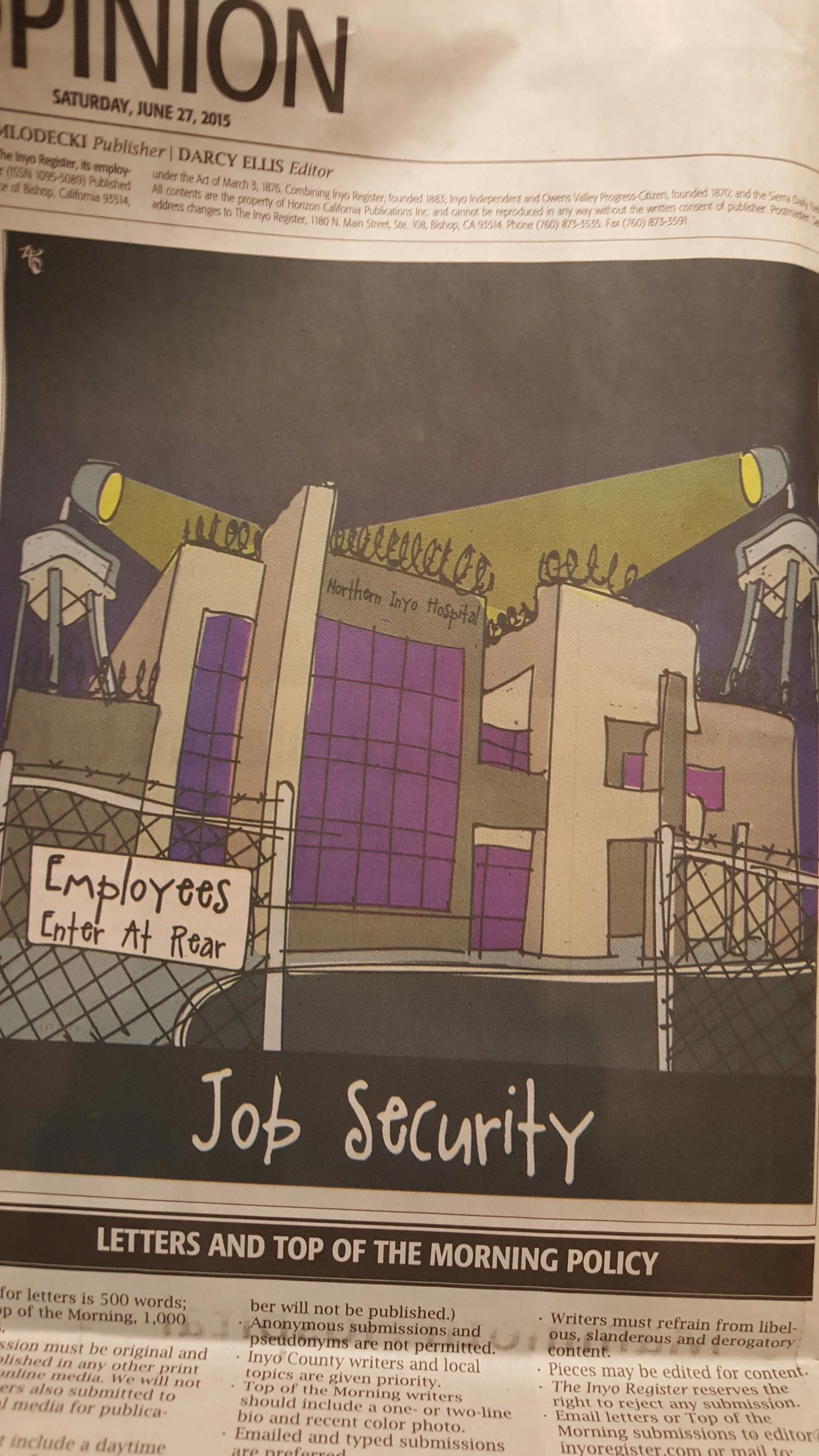 Like to work here? What's exactly going on hmm?