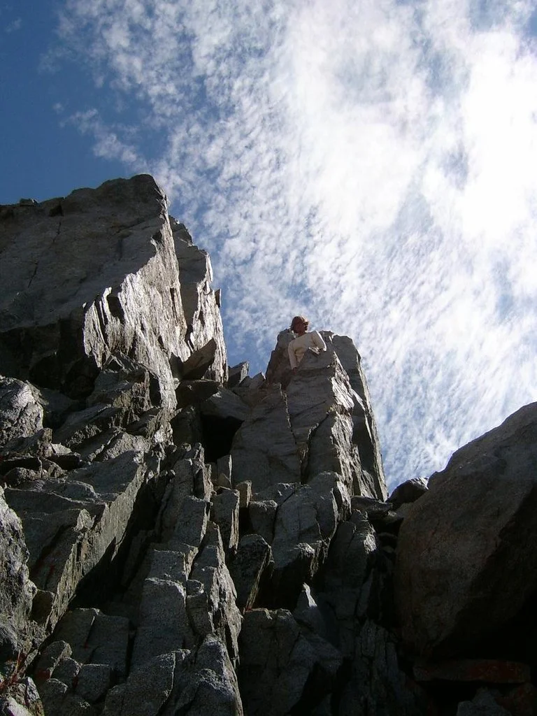 What a “tight loose chimney” looks like - Courtesy “Wobby” SummitPost.org