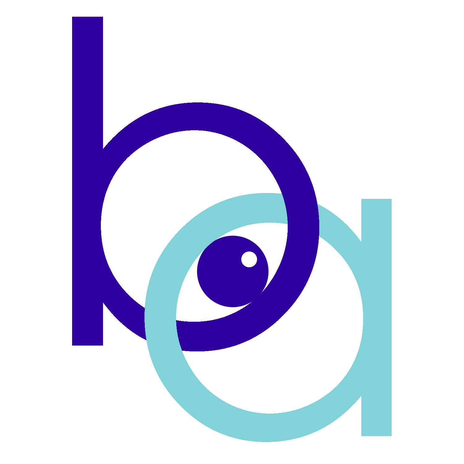 Blink Advertising logo in Signal Indigo and Momentum Teal