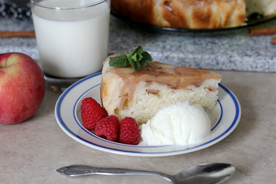 Apple UpsideDown Cake Recipe (Egg Free) — xFallenmoon