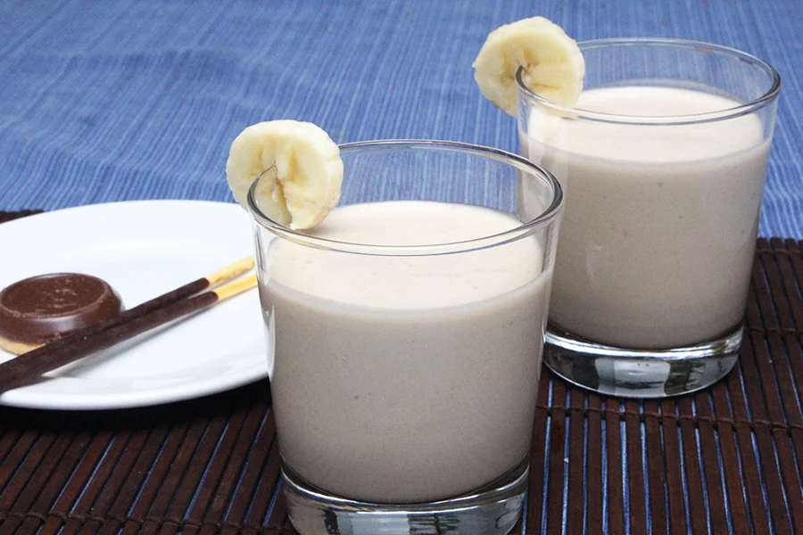 Banana Peanut Butter Milkshake