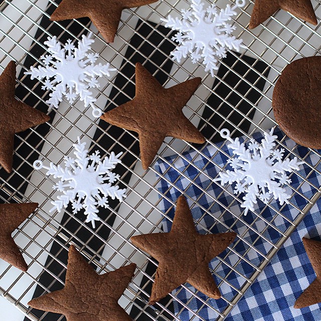 ginger bread star cookies for christmas.jpg