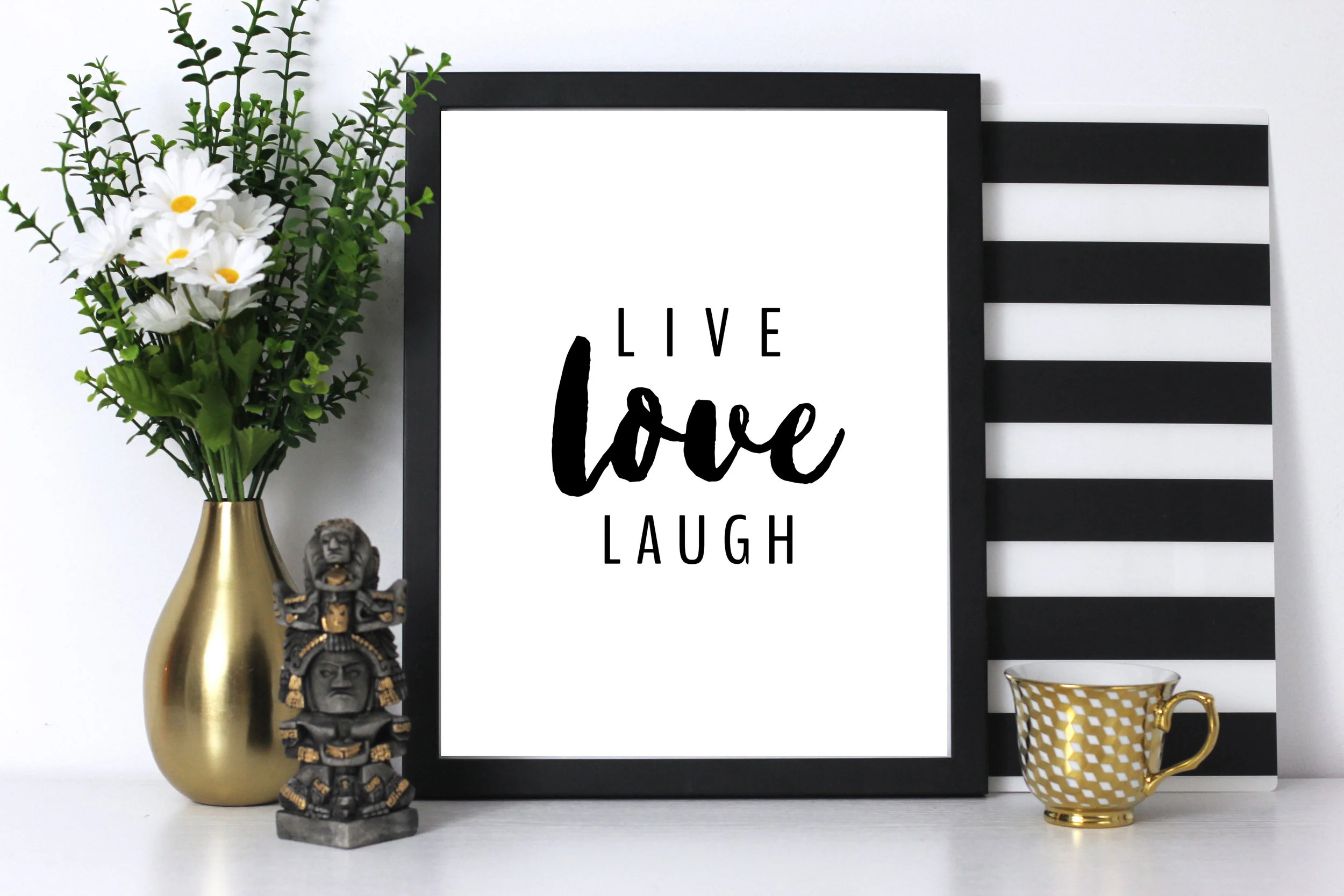 Live Love Laugh Print
