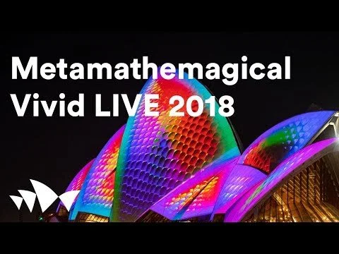 Lighting of the Sails at Vivid LIVE 2018 | Metamathemagical by Jonathan Zawada