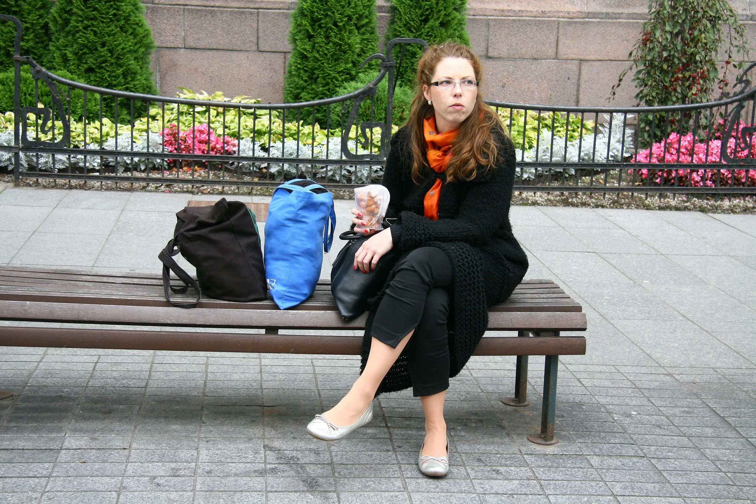 Contemplating the X Baltic Triennial of International Art in Vilnius. Photo: © Zenta Dzividzinska.