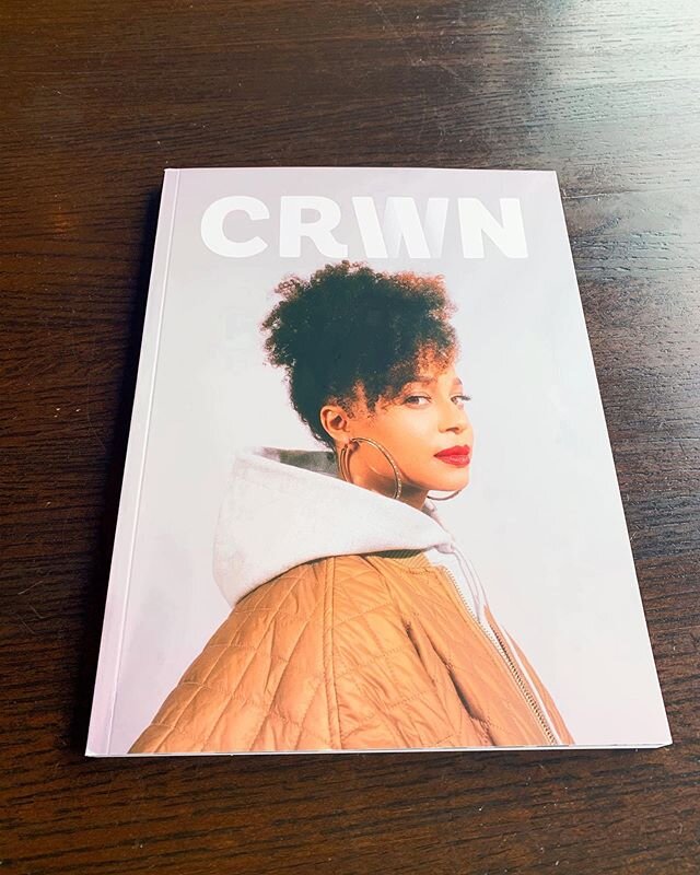Excited to get the @crwnmag Money &amp; Power issue in the mail! The visuals, design, content, photography look amazing. 🔥 I love reading publications with a beautiful and creative design and  inspiring, impactful content. It also sparks inspiration