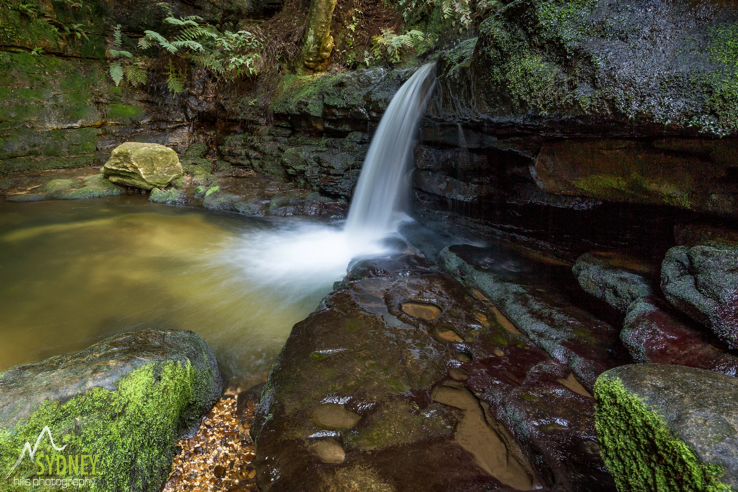 blue mountains' waterfalls