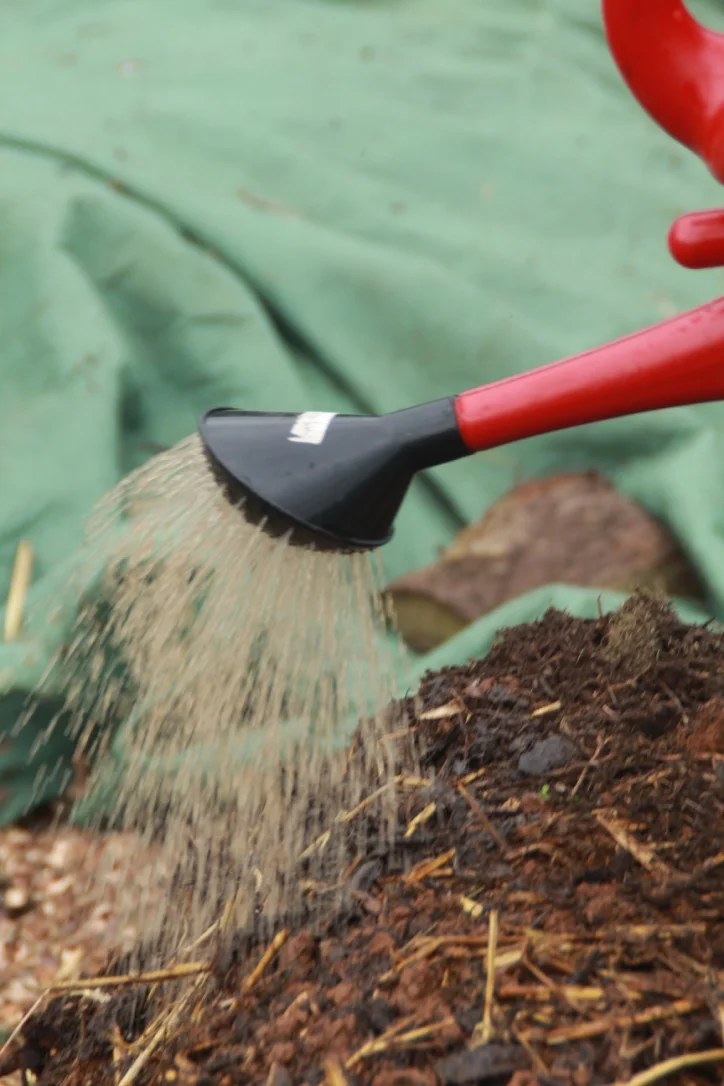 I. Add Innoculant in Watering Can