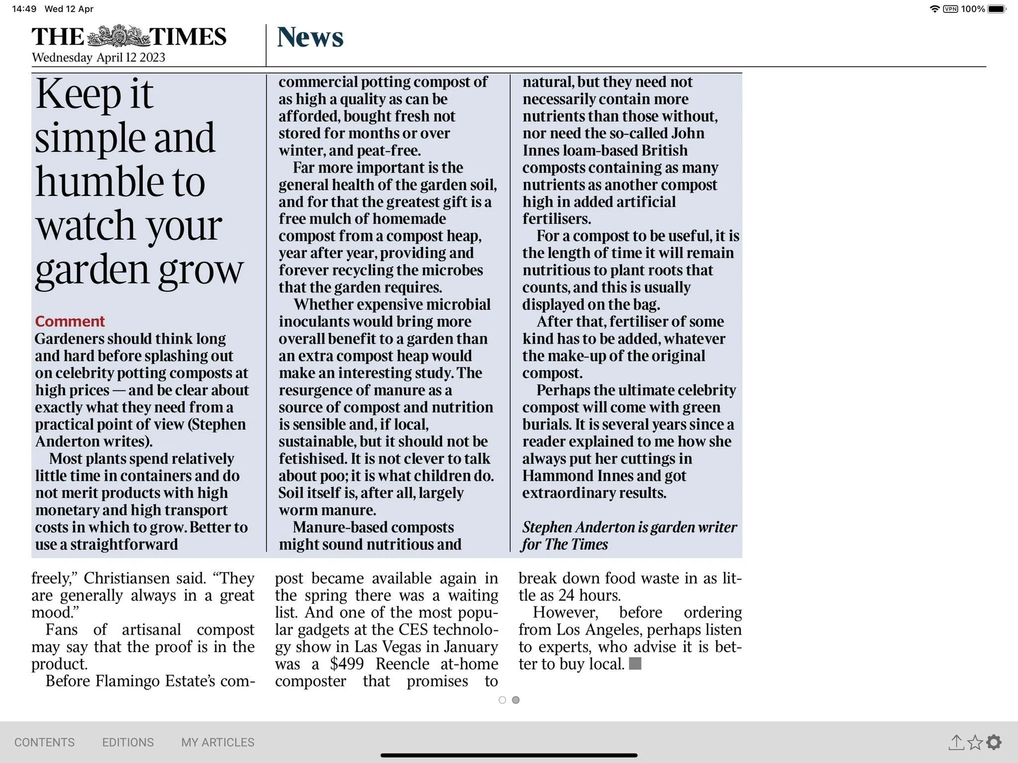 The Times April 12 pg 2.jpg