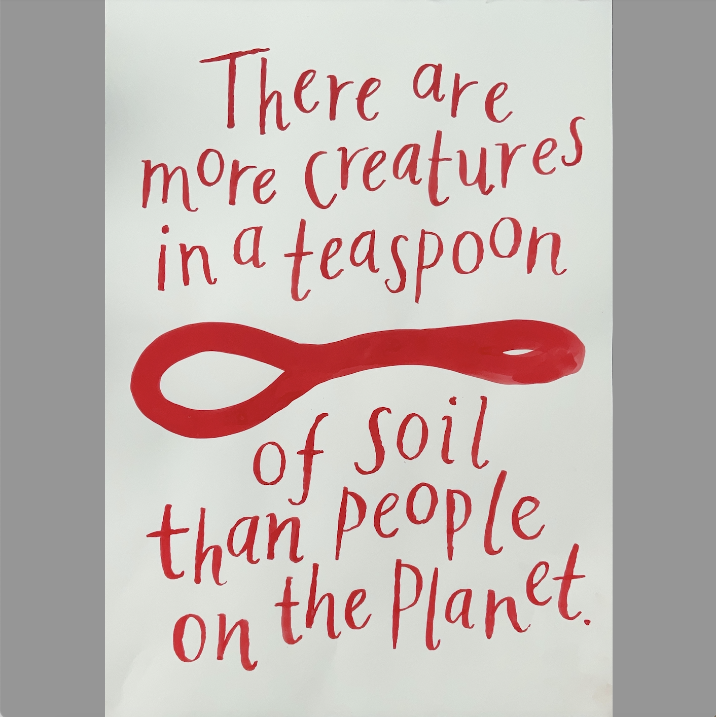 A Teaspoon of Soil Poster