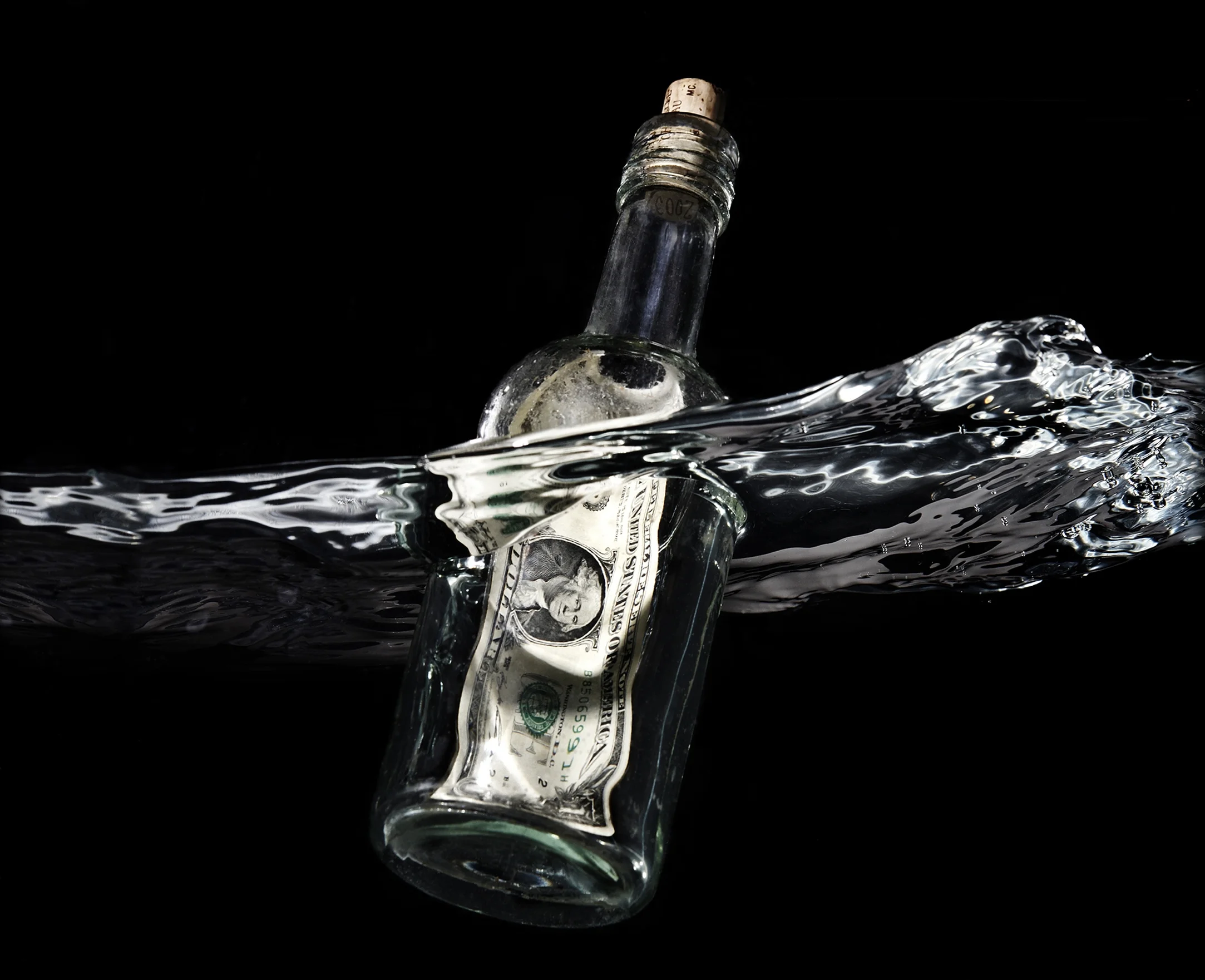 Financial Crisis, Photographic illustration