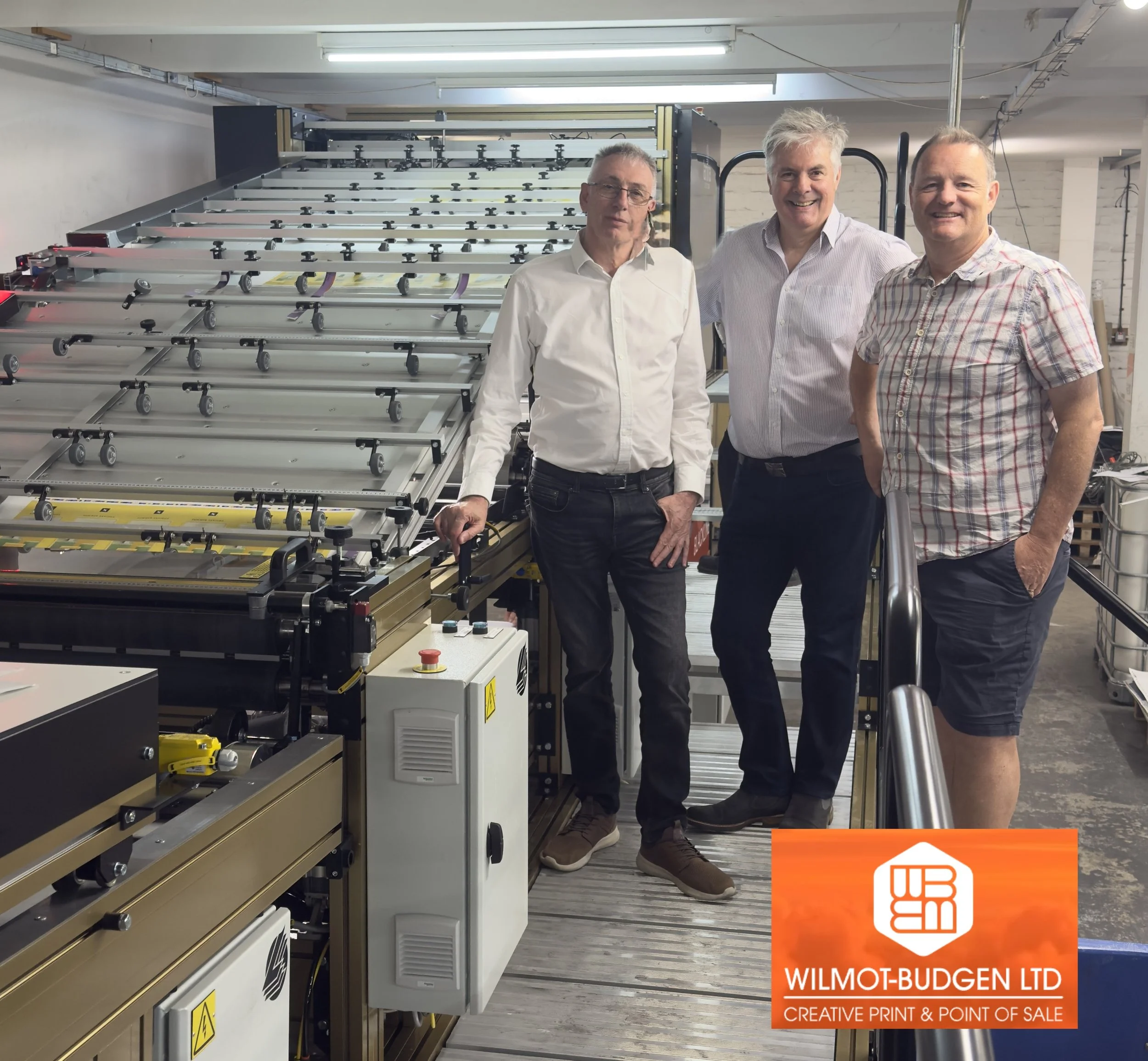 Lamina installs Blackline Laminator at Wilmot-Budgen