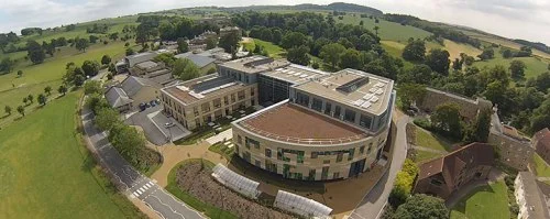 Bath Spa University Music department from the air