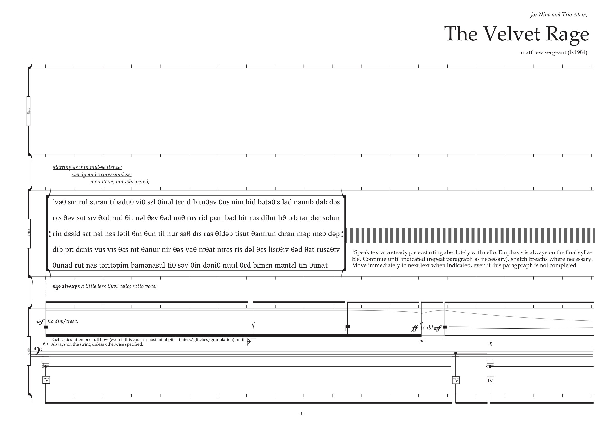 Matthew Sergeant - The Velvet Rage (2017) - page 1