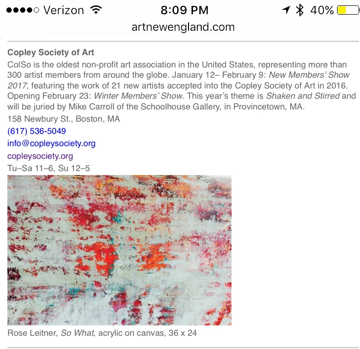 Art New England