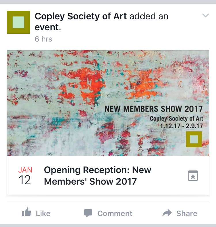 CoSo New Members Show Facebook Promotion