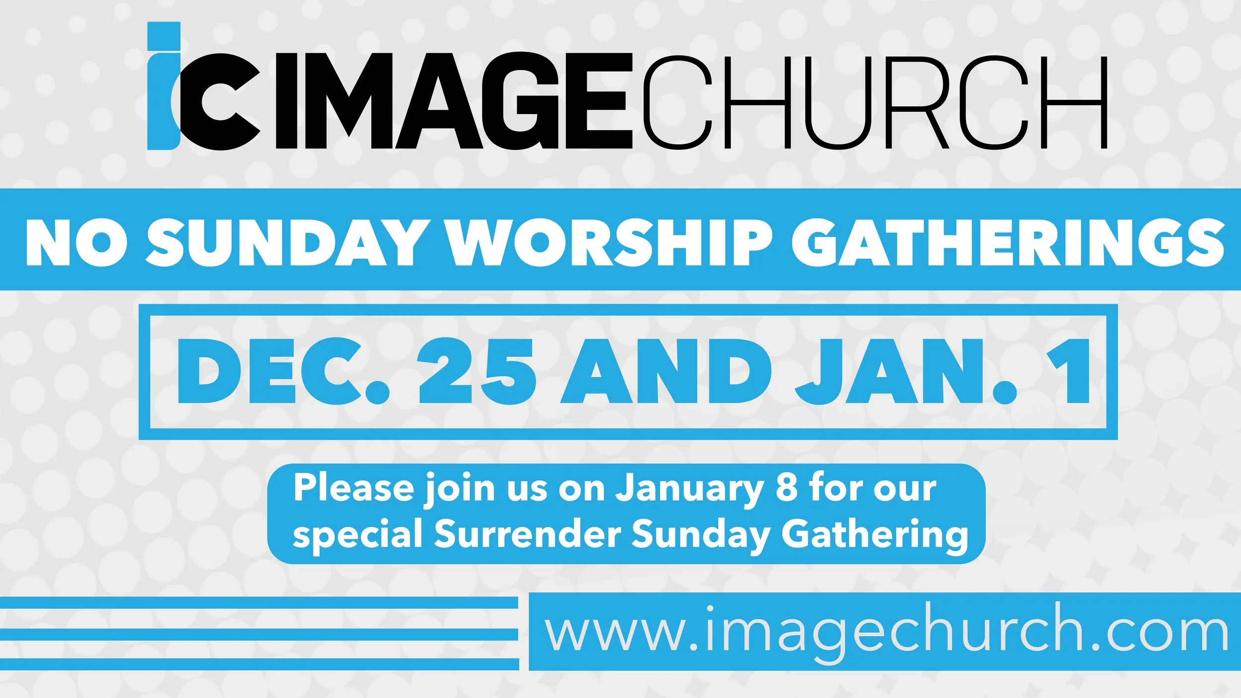 No Gathering 1/1 - Happy New Year!