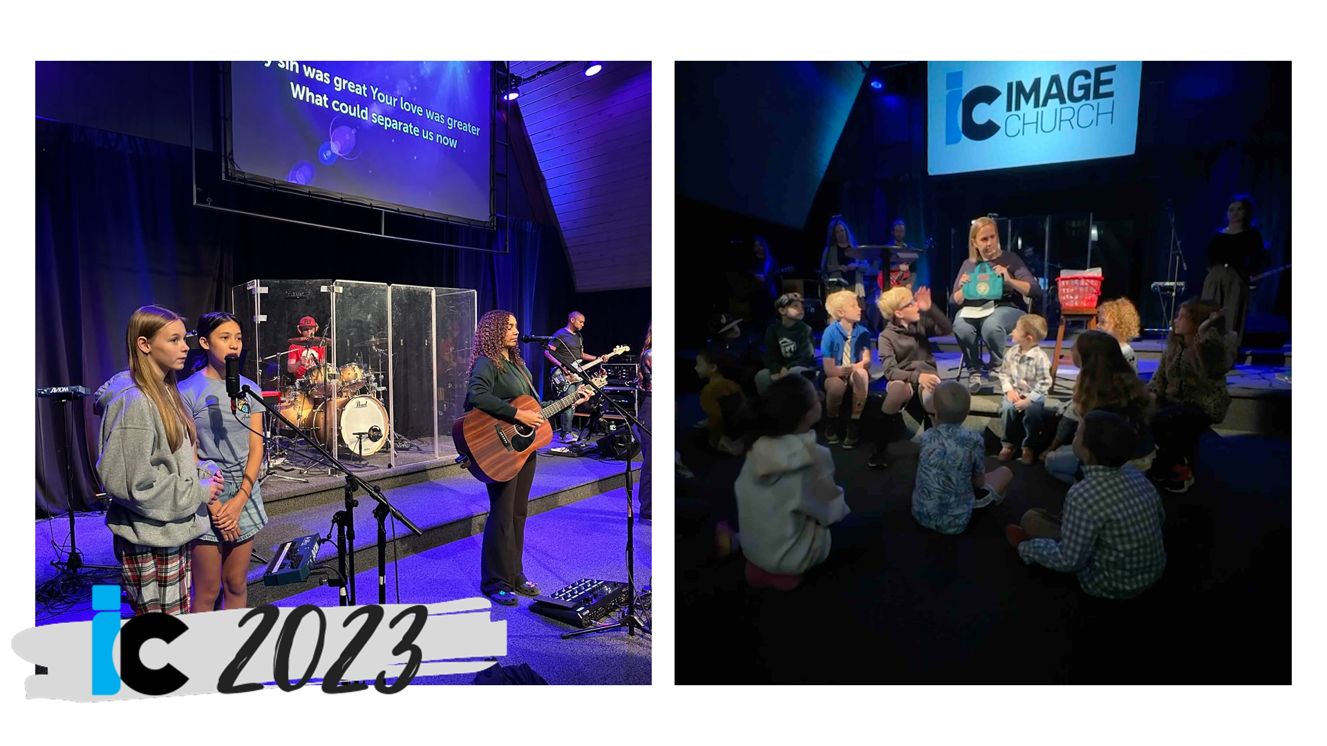    We hosted Generation Sundays throughout the year where our entire Church body from babies on up to grandparents worshiped in the auditorium. These were special times where we could model for our children worshiping through prayer, song, and gettin