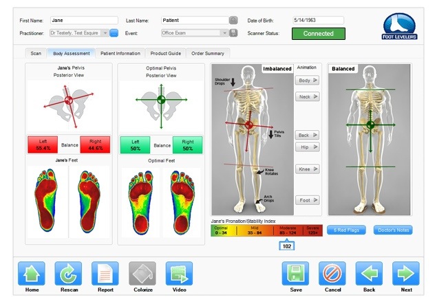 Flat foot affects more than the foot. It impacts the whole body from the knee, to the hip, pelvis, spine and neck.