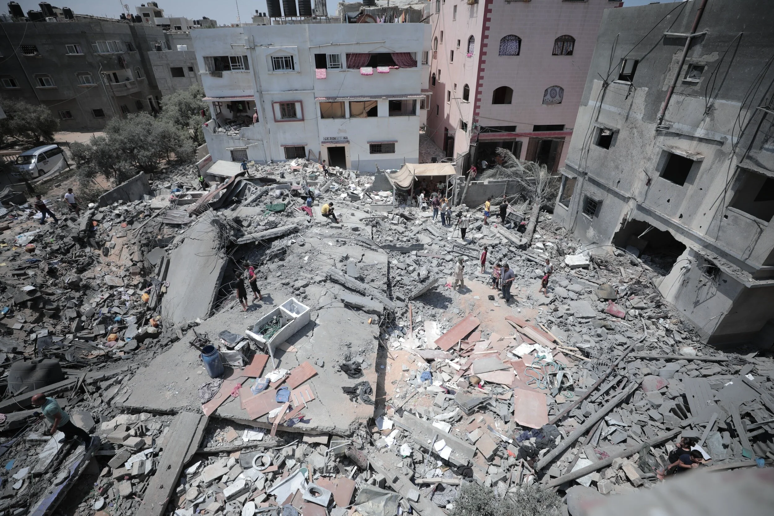 The Not-So-Hidden Climate Risks for Gaza's Displaced
