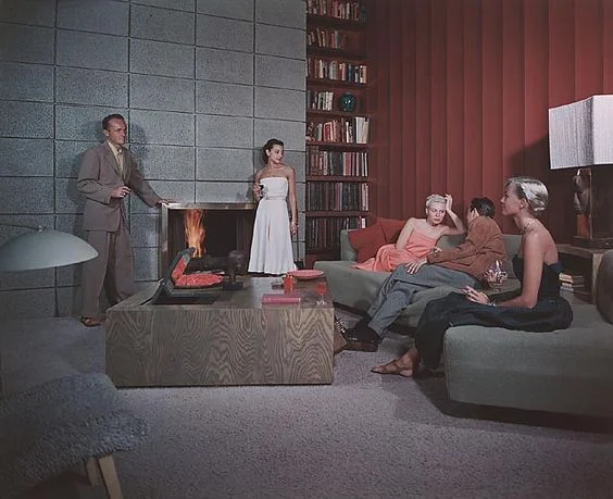 Shulman Julius (1910-2009) [Spencer Residence, 1950. Santa Monica, CA. Richard Spencer, architect]. Chromogenic print.
