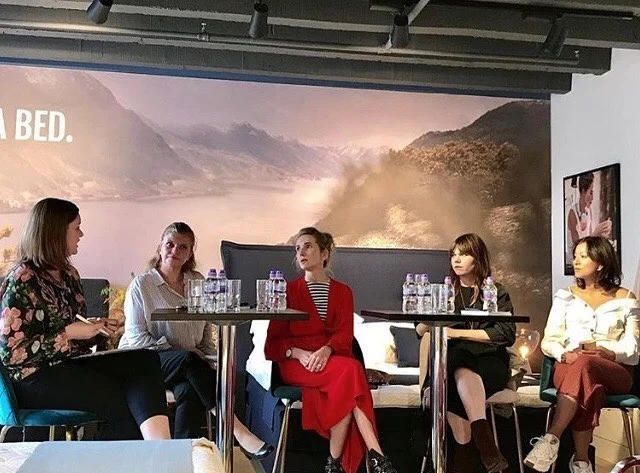 Regram @designcentrech loads of fun talking with these girls about bedrooms ☁️☁️ @jensenbeds_official @lindsays_home @kbbmagazine @maklinandmacrae @brandvalley_ #houseofsuisui - - #interiorslondon #residentialdesign #hospitalitydesign #Staircase #residentialdevelopment #hoteldesign #boutiquehotelawards #stairdesign #londondesign #londoninteriors #interiordesigner #designblog #interiorblog #interiormagazine #art #royalacademyofarts #theworldofinteriors #elledecor #shoreditchhouse #sayhito #vogueliving #britishdesign #instainterior #instadecor #instadesign #hoteldevelopment #deezeen #wallpapermag