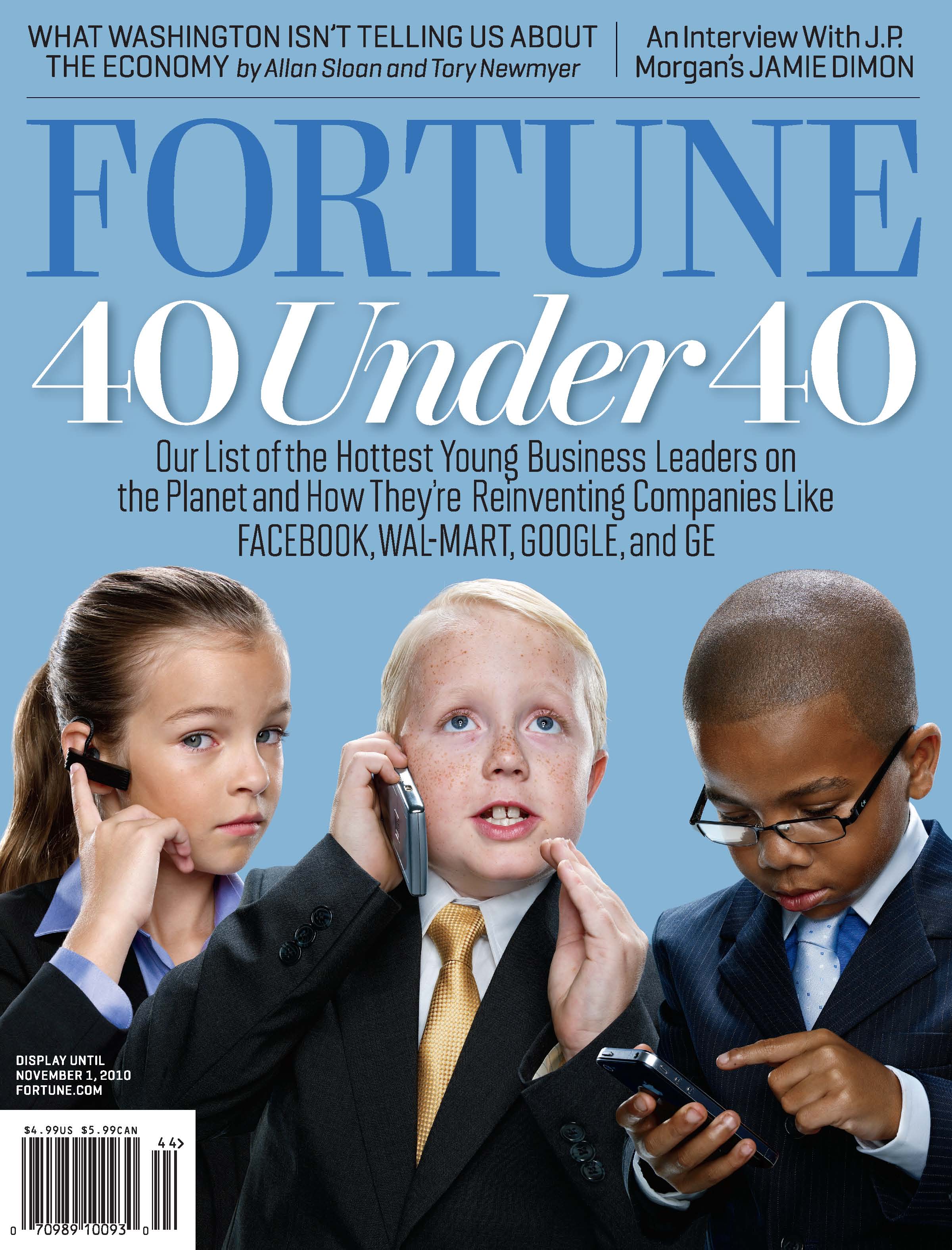 Fortune 40 under 40 cover